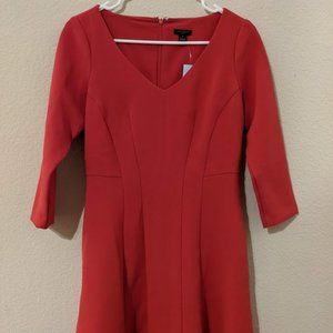 NWT Ann Taylor Red Dress Size 2P